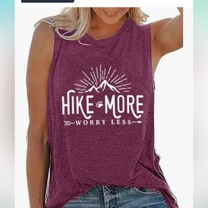 Hike More, Worry Less Tanktop